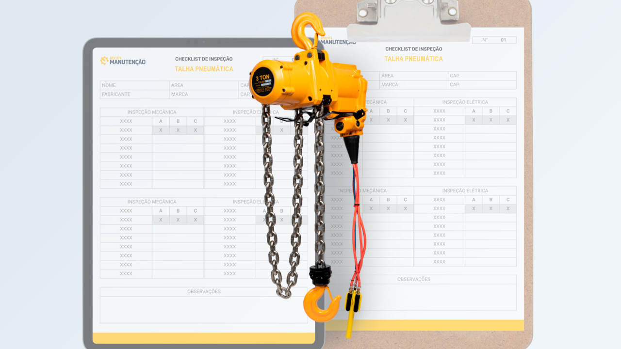 Checklist de talha pneumática