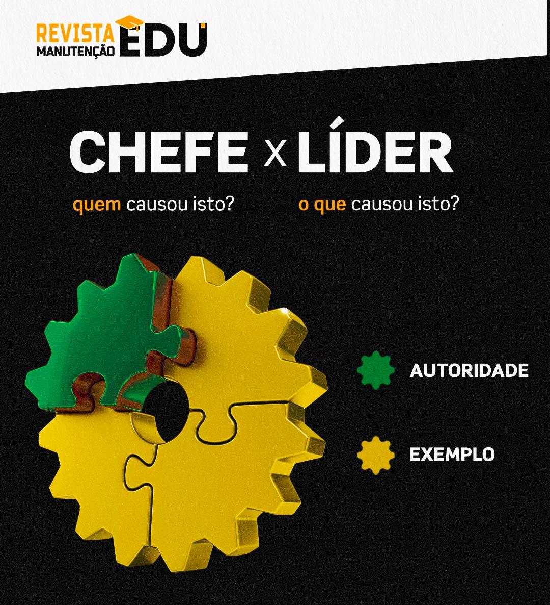 Diferença entre chefe lider