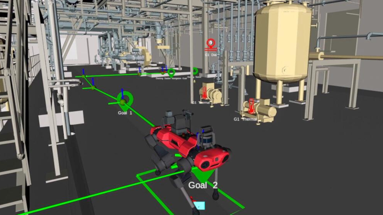 Robô inspetor cad BASF